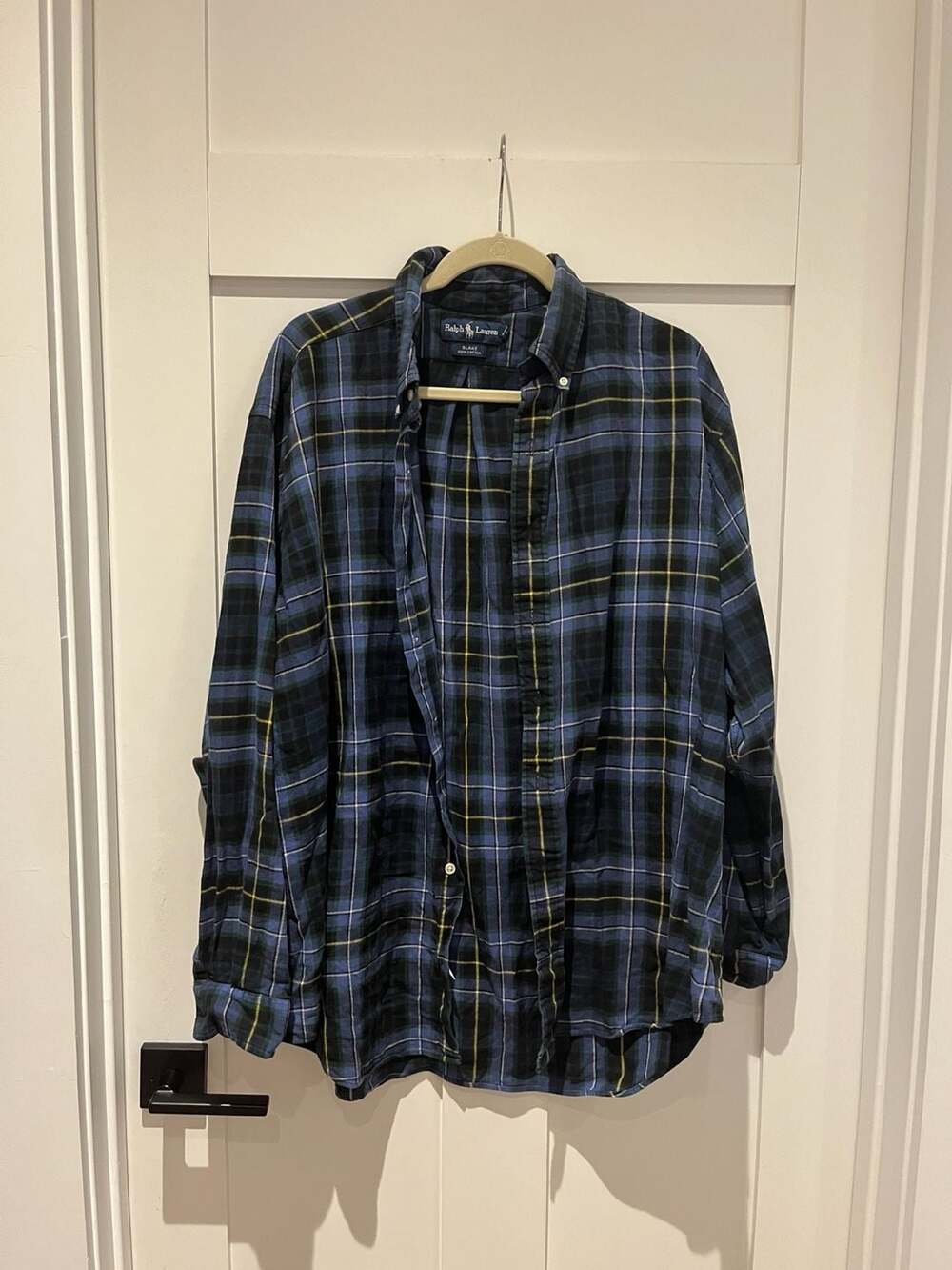 Ralph Lauren Blake Plaid Button Down Flannel Shirt